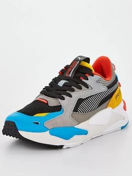 image of Puma RS-Z Junior Trainers - Blue/Black, Size 5