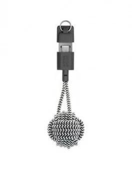 Image of Native Union Nu Key Cable USB A To USB C - Zebra