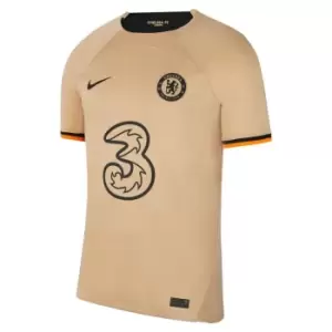Image of Nike Chelsea FC Third Shirt 2022/2023 Mens - Beige