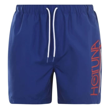 Image of Hot Tuna Logo Shorts Mens - Royal Blue