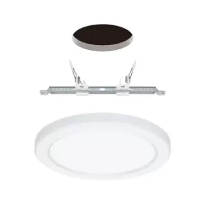 Image of JCC 18W Adjustable Integrated Downlight Switchable Temperatures 3000K-5700K (Warm White-Daylight) Dimmable with White Bezel- JC131002