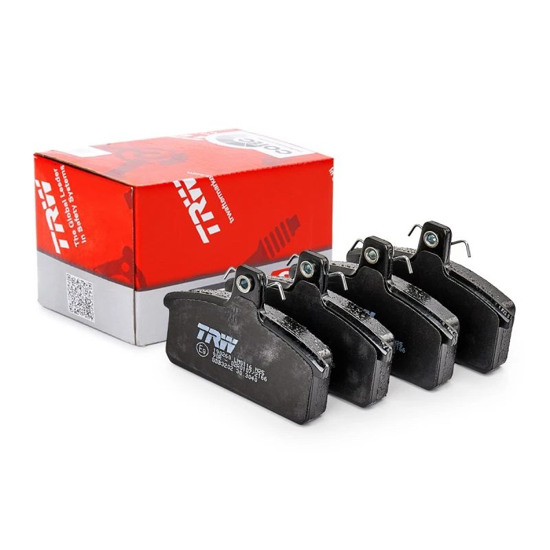 Image of TRW GDB3202 Brake pad set not prepared for wear warning indicator Brake Pad Set,disc brake (402)