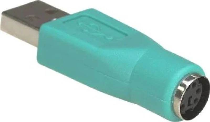 Image of Microconnect USBA-M/PS2-F cable gender changer Violet