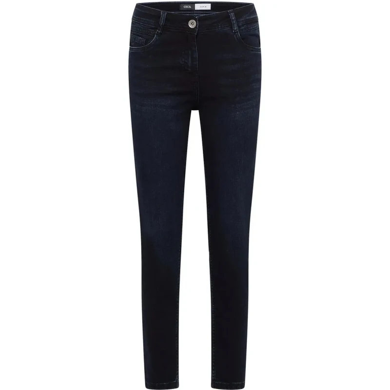 Image of cecil Womens Trousers Cecil Style Scarlett Bleu Female 26x32