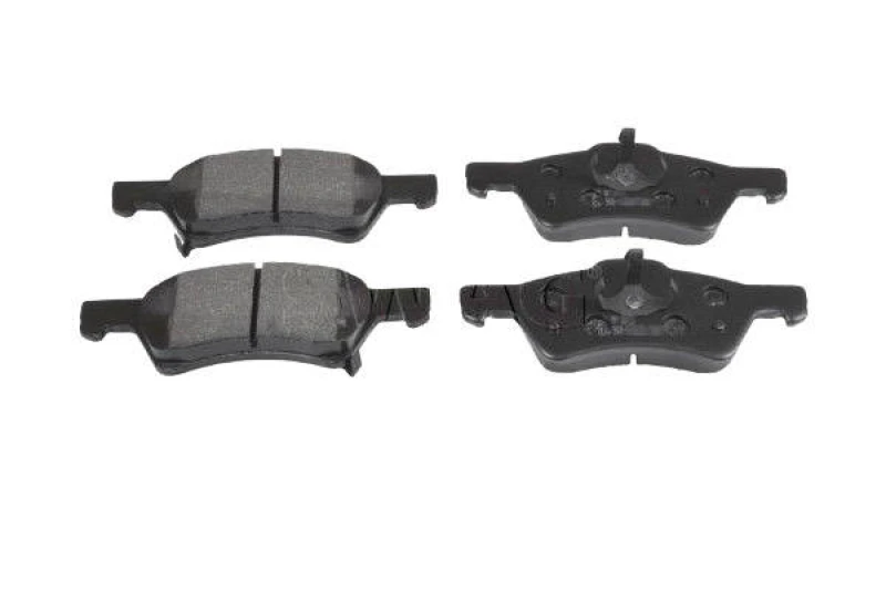 Image of SWAG 33 10 5227 Brake pad set Front Axle, with acoustic wear warning, with piston clip Brake Pad Set,disc brake (402)