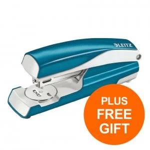 Leitz NeXXt WOW Stapler 3mm 30 Sht Blu Ref 55021036L FREE LEITZ NeXXt