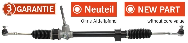 Image of MAPCO 29577 Steering Rack for left-hand drive vehicles, Manual Steering Gear (286)