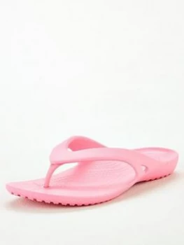 Image of Crocs Kadee Flip Flop - Pink, Size 8, Women