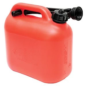 image of The Handy Red Plastic Fuel Can - 5L