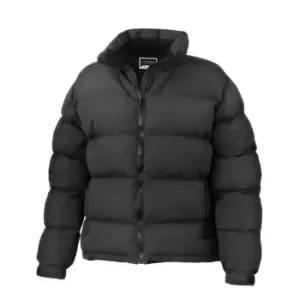 Image of Result Womens/Ladies Urban Outdoor Holkham Down Feel Performance Jacket (XS) (Black)