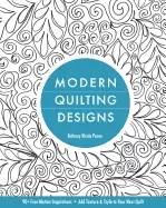 Image of modern quilting designs 90 free motion inspirations add texture and style t