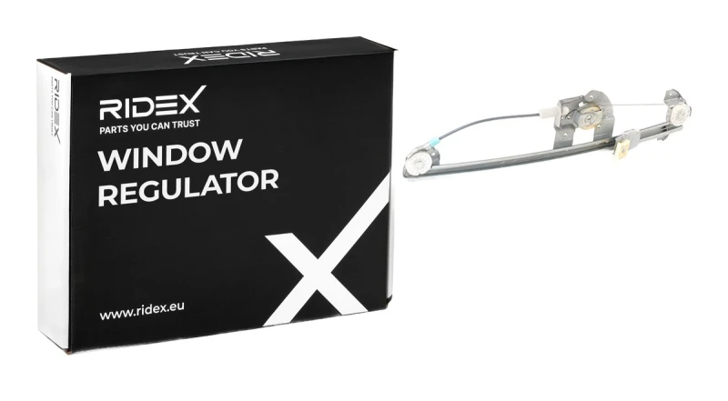 Image of RIDEX 1561W0171 Window regulator Right Rear, Operating Mode: Electric, without electric motor Window Winder (1561)