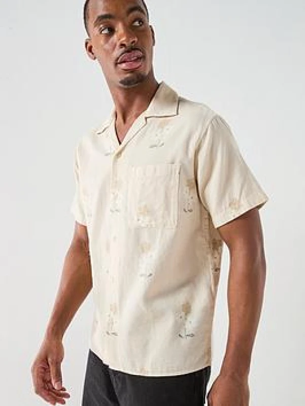 Image of jack & jones Resort shirt Jack & Jones Mateo LN STYD24 Blanc Male S