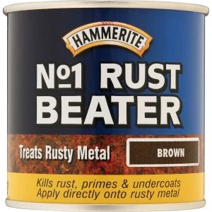 Image of Hammerite No. 1 Rustbeater Dark Brown 250ml