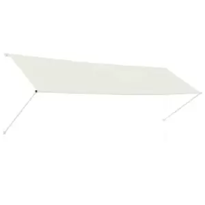 image of Vidaxl Retractable Awning 400X150cm Cream