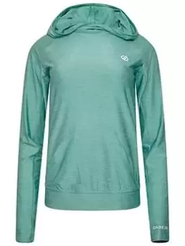 Image of Dare 2b Dare 2b Laura Whitmore Sprint City Hoodie, Green, Size 12, Women