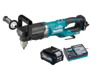 image of Makita DA001GD202 40V 2x 2.5Ah XGT BL Angle Drill Kit