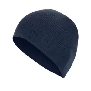 Absolute Apparel Adults Cap Knitted Ski Hat Without Turn Up (One Size) (Navy)