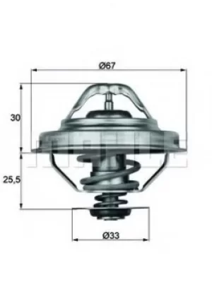 Image of Car TX-28-92D 70807799 by MAHLE Original