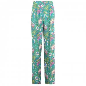 Image of Perseverance Wide Leg Print Trousers - Flo