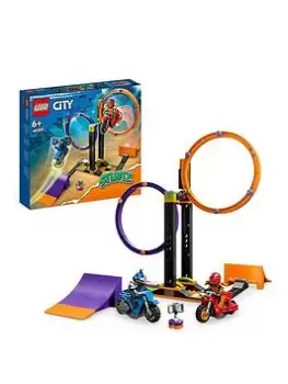 image of Lego City Spinning Stunt Challenge Set 60360