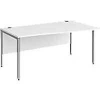 Image of Dams International Wave Desk MB16WRSWH 1,600 x 990 x 725 x 800 - 990 mm