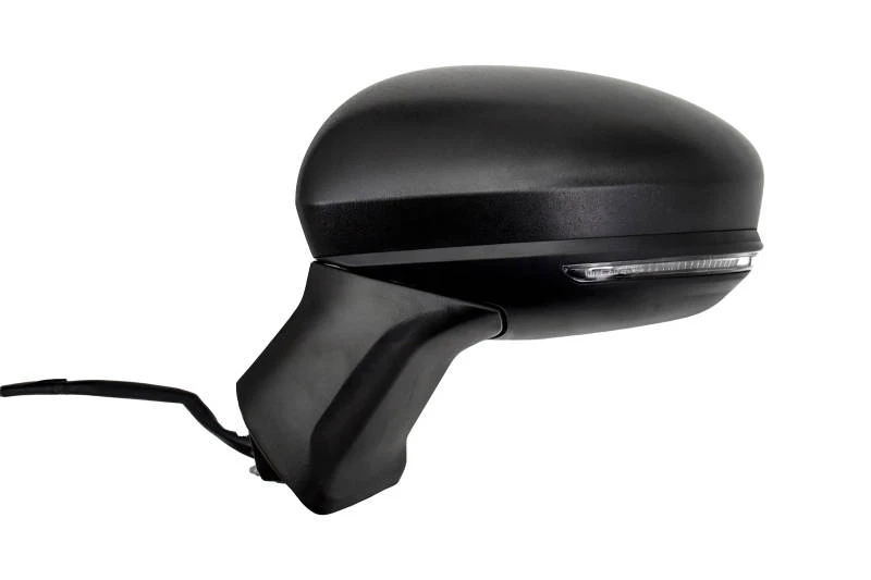 Image of PRASCO RN7047304 Wing mirror Left, black, Electric, Heatable Outside Mirror (50)