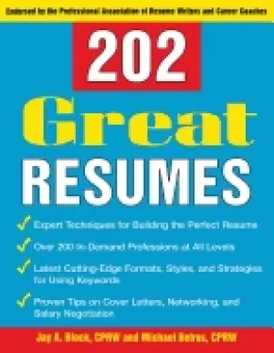 Image of 202 great resumes