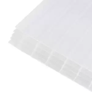 Image of Axiome Opal Effect Polycarbonate Multiwall Roofing Sheet (L)3M (W)690mm (T)25mm