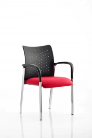 Image of Academy Bespoke Colour Seat With Arms Post Box Red