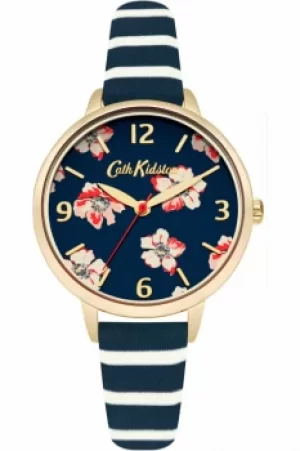 Image of Ladies Cath Kidston Breton Stripe Watch CKL032UG