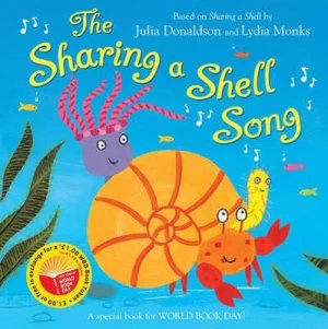 Image of The Sharing a Shell Song by Julia Donaldson Paperback