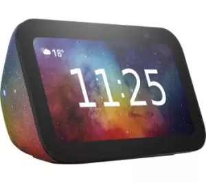 image of Amazon Echo Show 5 (3rd Gen) Kids Smart Display with Alexa - Galaxy, Patterned