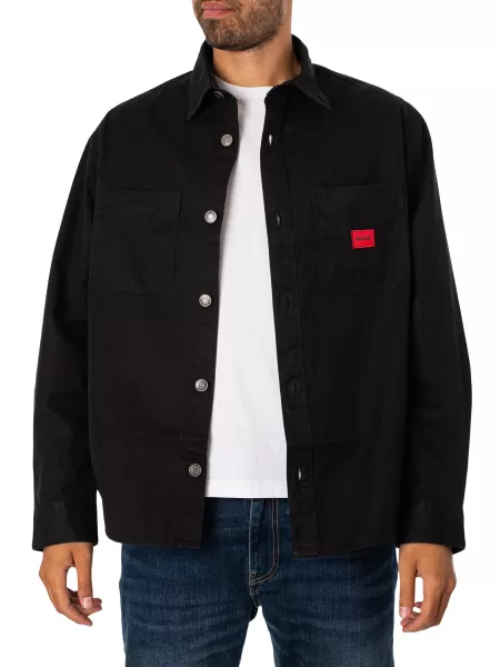Image of HUGO Erato Shirt Black L