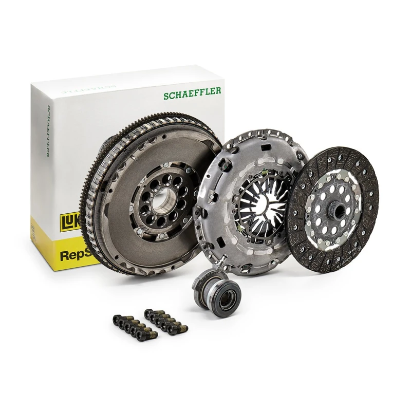 Image of LuK 600 0203 00 Clutch with central slave cylinder, Dual-mass flywheel without friction control plate Clutch Kit (479)