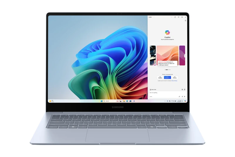 Image of Samsung Galaxy Book4 Edge (14", X Elite, 16GB) Sapphire Blue 512GB