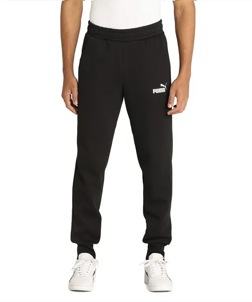 Puma Men Plus Size Essentials Logo Sweatpants Size 4XL - Black