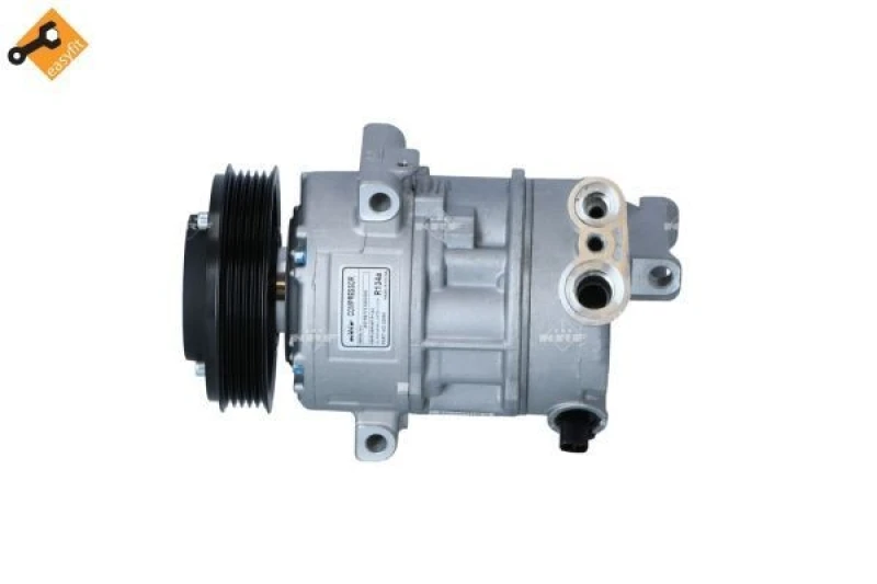 Image of NRF 32590 AC Compressor EASY FIT PAG 46, with seal ring Compressor,air conditioning (447)