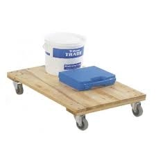 Image of Slingsby Timber Dolly 680X450X140mm Brown 329330