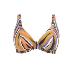 image of Freya Torra Bay Underwired Plunge Bikini Top - Multi