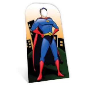 image of Superhero Stand- In Cardboard Cut Out