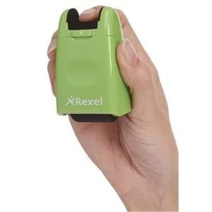 Image of Rexel Id Guard Roller Lime with Black Ink