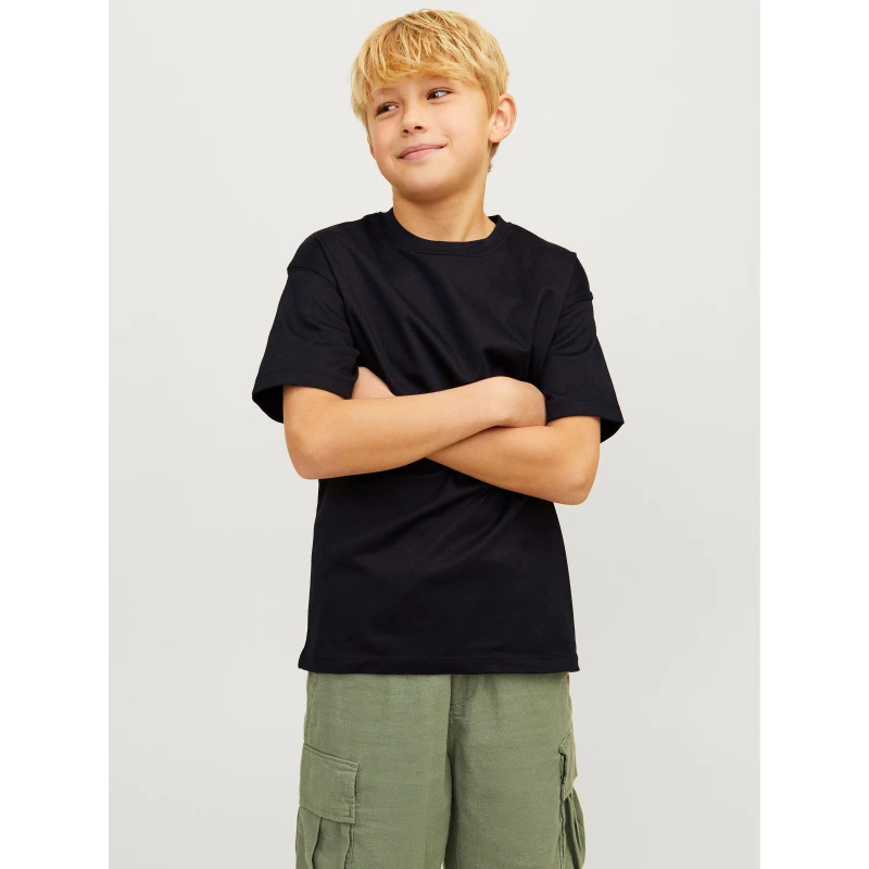 Image of jack & jones Kid's T-Shirt Jack & Jones Urban Edge Noir Male 14 ans