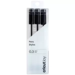 Image of Cricut Joy 0,3 mm, 3er Pen set Black