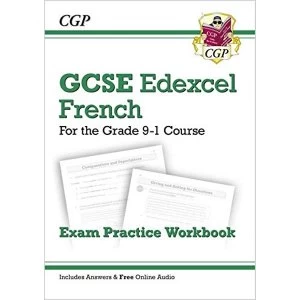 Image of New GCSE French Edexcel Exam Practice Workbook - For the Grade 9-1 Course (Includes Answers) by CGP Books (Paperback, 2016)