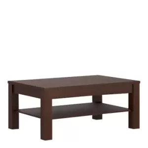 Image of Imperial Coffee Table In Dark Mahogany Melamine