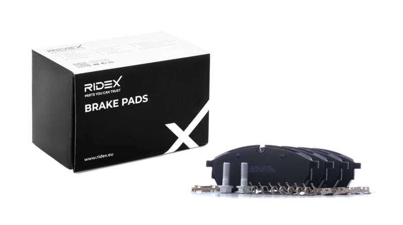 Image of RIDEX Brake pad set RIDEX 402B1386