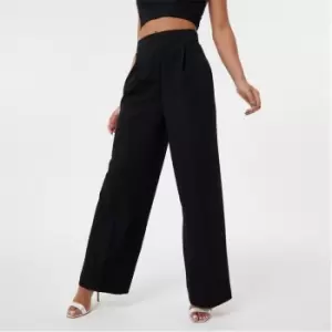 image of Jack Wills Wide Leg Trouser - Black