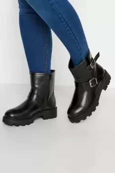 Image of Wide & Extra Wide Fit Biker Boots