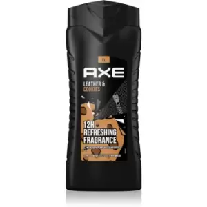 image of Axe Collision Leather + Cookies Shower Gel For Him 400ml